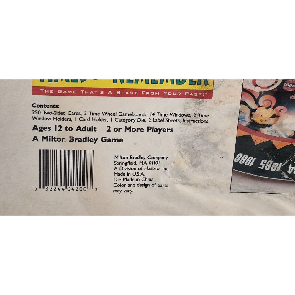 Vintage Times To Remember Trivia Board Game Nostalgic Retro Party Game - Picture 10 of 10